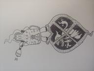 Buster Expiravit Tear Tearing ghost logo vaccume vacdoom // 4656x3492 // 4.2MB