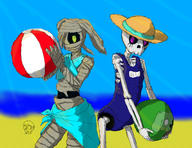 Swimsuit alice beach beachball jekyll scruffy wraps // 3312x2552 // 3.7MB