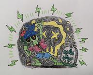 GravePunkster Texas_ArtToast // 2975x2409 // 2.1MB